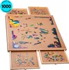 PiecePro Puzzlebrett mit 4 Schubladen für 1000 Teile – Produktbild-Vorschau 1