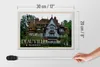 Holzschild Reise 30x20cm Deauville Frankreich Villa Produktbild-Vorschau 5