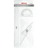 Rotring Centro Geometry Set 4, Kunststoff, Transparent Produktbild-Vorschau 1