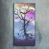 Dekor Leinwand Uhr Wandbilder Kunstdruck 30x60 Baum ohne Produktbild-Vorschau 2