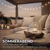 Windlicht aus recyceltem Glas auf Wurzelholz - Produktbild-Vorschau 11