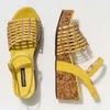 Neosens Keilsandalen Damen S3220 BRAIDED YELLOW / ARROBA Produktbild-Vorschau 5