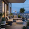 LED Solar Stehleuchte Outdoor dimmbar mit Dämmerungssensor Produktbild-Vorschau 6