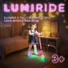 LUMI RIDE Scooter per bambini con ruote a LED, freni Anteprima dell’immagine prodotto 8