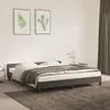 Ankonbej Bettgestell mit Kopfteil Dunkelgrau 160x200 cm Produktbild-Vorschau 1