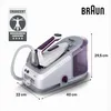 Braun CareStyle 7 IS7266VI, Pressurized steam ironing Produktbild-Vorschau 19