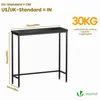VOUNOT® Schmaler Konsolentisch Flurtisch aus Metall und Produktbild-Vorschau 3