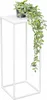 DanDiBo Blumenhocker Metall Weiß Eckig 60 cm Blumenständer Produktbild-Vorschau 8