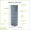 Regentonne eckig SANTURO 350 Liter grau inkl. Hahn Produktbild-Vorschau 2