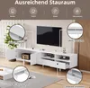 okwish TV stolek TV-Lowboard se 2 dveřmi a dvěma zásuvkami, Náhled obrázku produktu 3