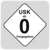A diamond-shaped rating icon with text. Podgląd zdjęcia produktu