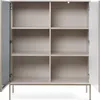 Moderní vitrína LAGOS W2D, matný povrch, LED osvětlení, Náhled obrázku produktu 6