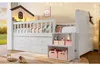 Hausbett mit LED-Beleuchtung, Fenster & 4 Schubladen, inkl. Produktbild-Vorschau 17