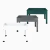 Three raised garden beds in different colors (white, gray, and dark green) are displayed against a white background. Produktbild-Vorschau