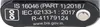 Motorola 59PMNN4477 Zwei-Wege-Radio-Zubehör Akku Produktbild-Vorschau 11