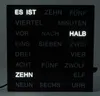 Uhr mit LED Wortanzeige Tischuhr Wortuhr 20 x 20 cm Produktbild-Vorschau 7