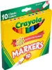 Crayola | Pennarello con punta larga - 10 colori - Atossico Anteprima dell’immagine prodotto 4