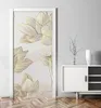 Türtapete Türposter Türfolie selbstklebend Abstrakt Blumen Produktbild-Vorschau 1