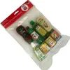 A collection of toy food items in a clear plastic bag. Anteprima dell’immagine prodotto