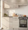 Küche 180 cm - mit beiger Arbeitsplatte - Sonoma Eiche - Produktbild-Vorschau 2