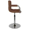 Barhocker dkd-home-decor Stoff Braun 48 x 47 x (71-85,5) cm Produktbild-Vorschau 4