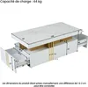 MODFU Tables Basses - Table Basse Rectangulaire Moderne Voir les images du produit 4