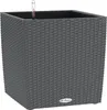 LECHUZA Pot de fleurs CUBE Cottage 50 Granit | Pot de Voir les images du produit 32