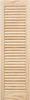 ben+camilla.com offene Lamellentür 99,3x29,4cm Massivholz Produktbild-Vorschau 1