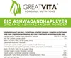 GreatVita Ashwagandha Pulver 400g Produktbild-Vorschau 4