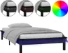 vidaXL Massivholzbett mit LEDs Schwarz 90x190 cm -  Betten Produktbild-Vorschau 12