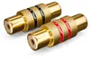 deleyCON 2 Stück Cinch RCA Kupplung Set, Audio Video Produktbild-Vorschau 3