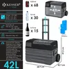 KESSER® Kompressor Kühlbox elektrisch Gefrierbox, Mit Produktbild-Vorschau 7