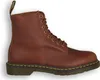 A single brown leather boot is shown against a white background. Produktbild-Vorschau