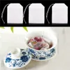 100pcs Nicht gewebte Stoffe leer Teebeutel String Siegel Produktbild-Vorschau 4