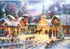 Puzzle 1500 pezzi Inverno nel Villaggio 151646 Anteprima dell’immagine prodotto 2