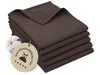5er Set Geschirrtücher, 100% Baumwolle, 50x70 cm, braun, Produktbild-Vorschau 1
