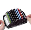 Kreditkarten Etui Damen Herren, Leder Kartenetui RFID Produktbild-Vorschau 4