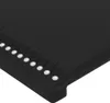 vidaXL LED čelo postele černé 90x5x78/88 cm Imitace kůže Náhled obrázku produktu 5