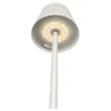 Tragbare Tischleuchte Glambiance - weis - 27 cm - Produktbild-Vorschau 9