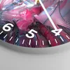 Wanduhr - Rund - Glasuhr - Abstraktion Chemie Kybernetik - Produktbild-Vorschau 5