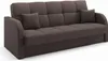 LIKMA Braun Ausziehbar 3 Sitzer Sofa Togo 214x93x85 cm Produktbild-Vorschau 1