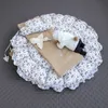 Zweiseitig Babynest ENGELSNEST XXL Blumen BRAUN Baumwolle/ Produktbild-Vorschau 10