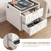 OYAJIA  Nachttisch Nachttisch mit LED-Beleuchtung, Produktbild-Vorschau 13