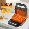 Elektrický sendvičovač 6 v 1, raňajkový stroj s 6 Náhľad obrázku produktu 5