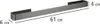 WENKO Handtuch Halter Stange Aluminium Bad Selbstklebend Produktbild-Vorschau 6