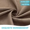 A close-up of a folded, textured fabric, likely an outdoor curtain, with marketing text overlays. Produktbild-Vorschau
