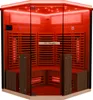 Dewello® Infrarotkabine Infrarotsauna KENORA 140x140 für Produktbild-Vorschau 1