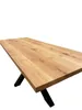 Tisch Massivholz Eichenholz - Tischplatte Geradekante /4cm Produktbild-Vorschau 9