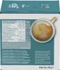 The back of a Nescafé Dolce Gusto coffee capsule box, showing nutritional information and ingredients. Produktbild-Vorschau