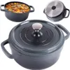 Pentola KingStyle con coperchio antiaderente 2,2 l grigio Anteprima dell’immagine prodotto 5